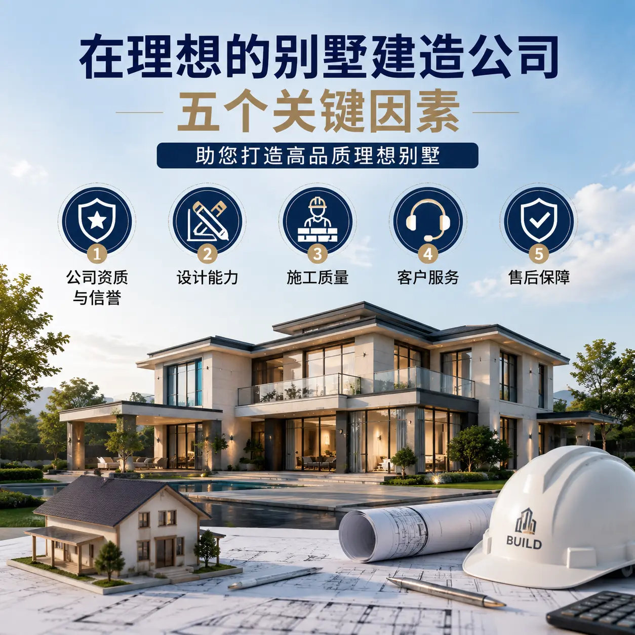 在 黔东南 找到理想别墅建造公司的五个关键因素