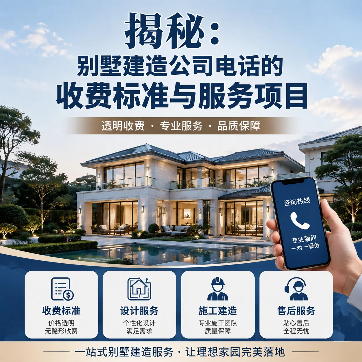 揭秘:黔东南别墅建造公司电话的收费标准与服务项目