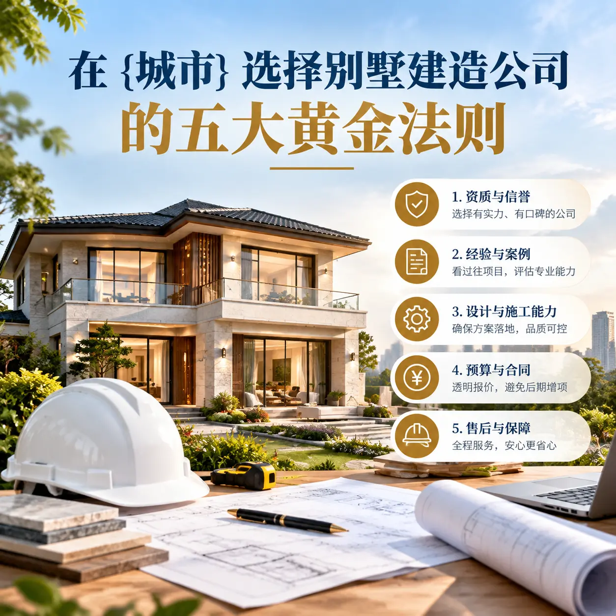在 黔东南 选择别墅建造公司的五大黄金法则