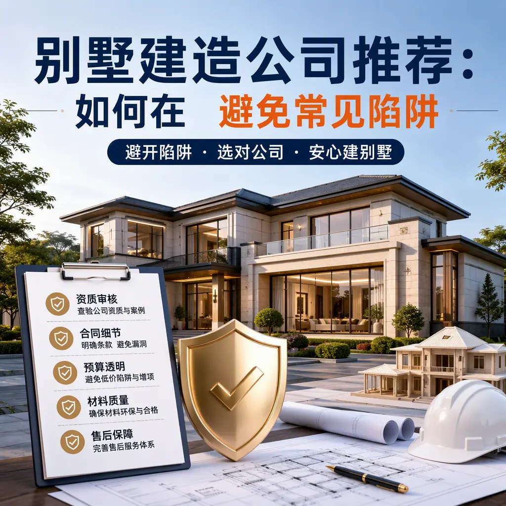 别墅建造公司推荐:如何在 黔东南 避免常见陷阱