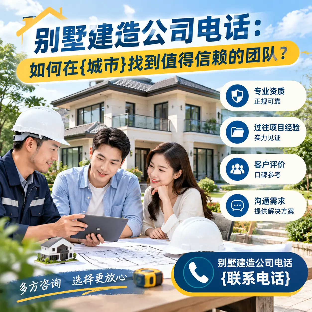 别墅建造公司电话：如何在黔东南找到值得信赖的团队？