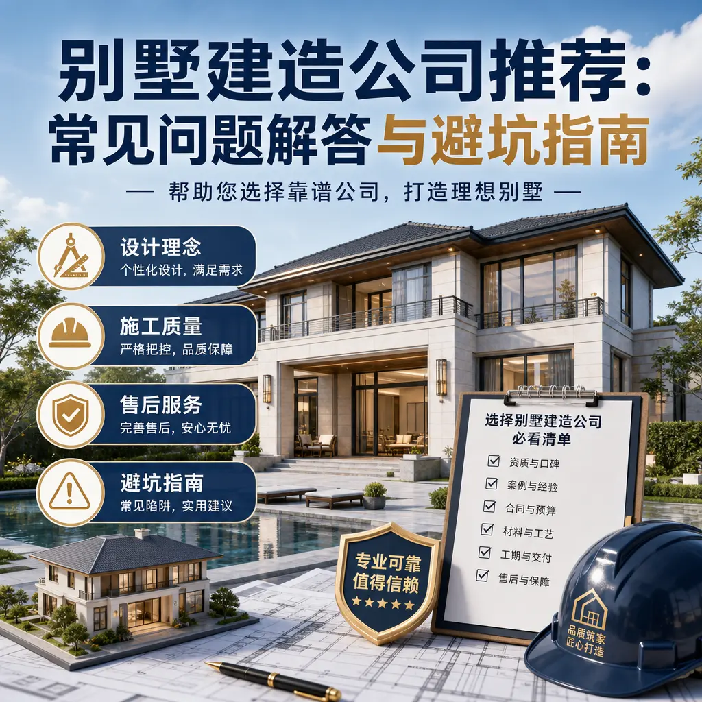 别墅建造公司推荐:常见问题解答与避坑指南