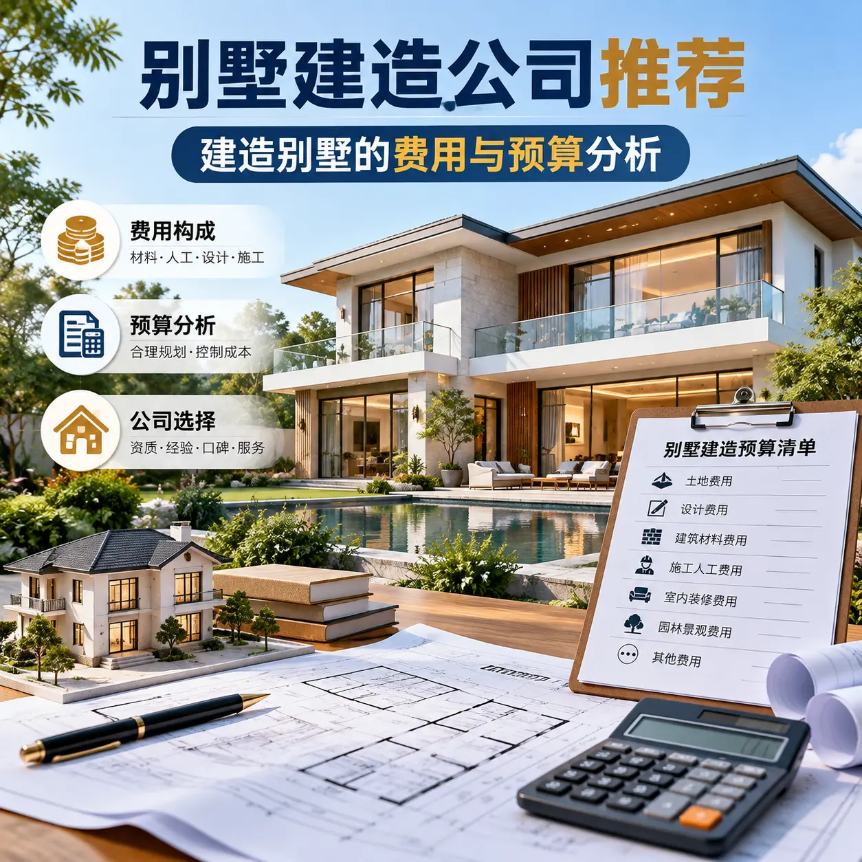 别墅建造公司推荐： 黔东南 建造别墅的费用与预算分析