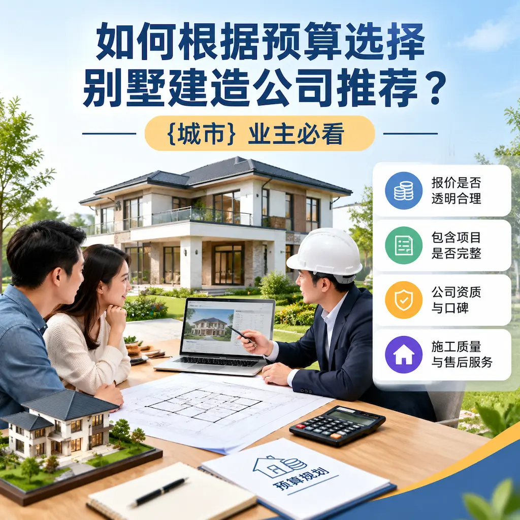 如何根据预算选择别墅建造公司推荐？ 黔东南 业主必看