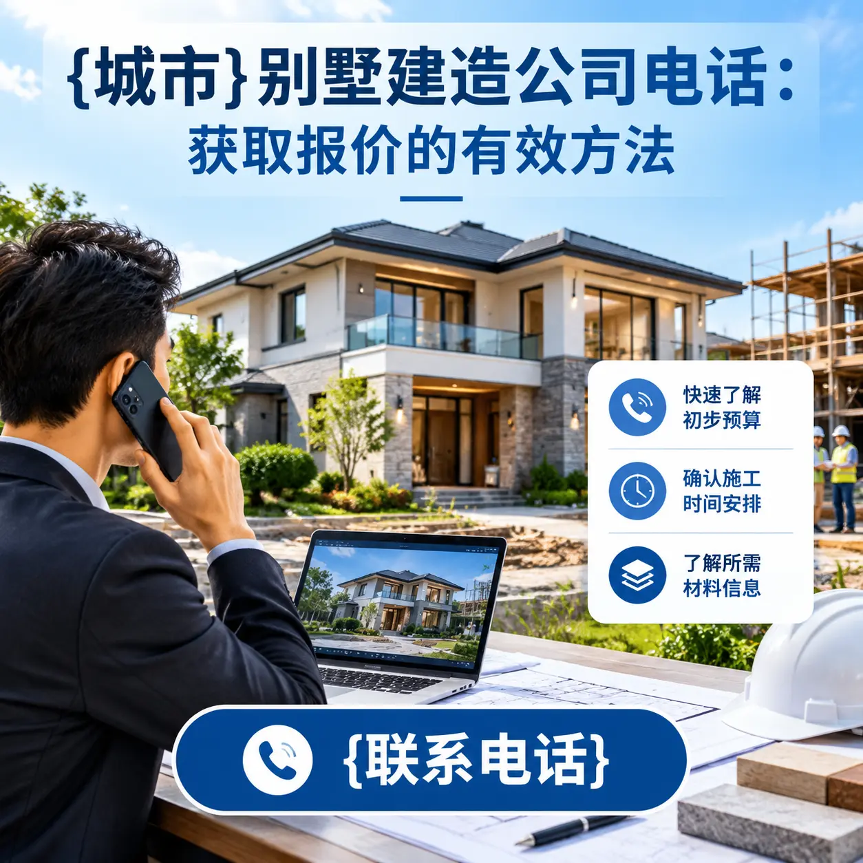 黔东南别墅建造公司电话:获取报价的有效方法